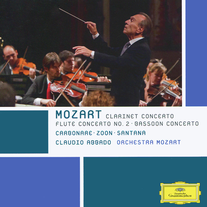 Claudio Abbado. Mozart. Clarinet, Flute & Bassoon Concertos