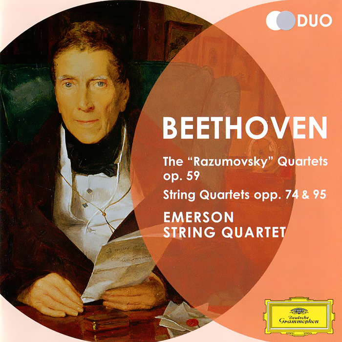 Emerson String Quartet. Beethoven. String Quartets Opp. 59, 74 & 95 (2 CD)