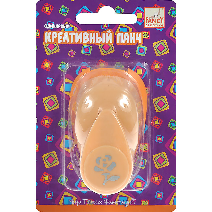 Креативный панч ACTION! Fancy Creative: Роза, тип: одинарныйFDP160/10 Креативный панч ACTION! Fancy Creative: Роза, тип: одинарныйFDP160/10При помощи линейного креативного панча ACTION! Fancy Creative: Роза - фигурного дырокола - легко и удобно придумывать эффектные поделки и ажурные открытки, создавая или вырезая фигурки в форме розы. Фигурное конфетти можно использовать для декора и аппликаций. Режущие части компостера закрыты пластмассовым корпусом, что обеспечивает безопасность для детей. Вырезанные фигурки накапливаются в специальном резервуаре. Самозаточка режущих деталей инструмента происходит при работе с тонкой алюминиевой фольгой. Смазка режущих механизмов осуществляется автоматически при работе с вощеной бумагой. Креативный панч непременно порадует вашего ребенка. Характеристики:Материал: пластик, металл. Тип: одинарный. Размер панча: 6,5 см х 4,5 см х 4,5 см. Средний размер получаемого рисунка: 1,6 см х 1,4 см. Размер упаковки: 8,3 см х 12,2 см х 4,5 см. Изготовитель: Китай.