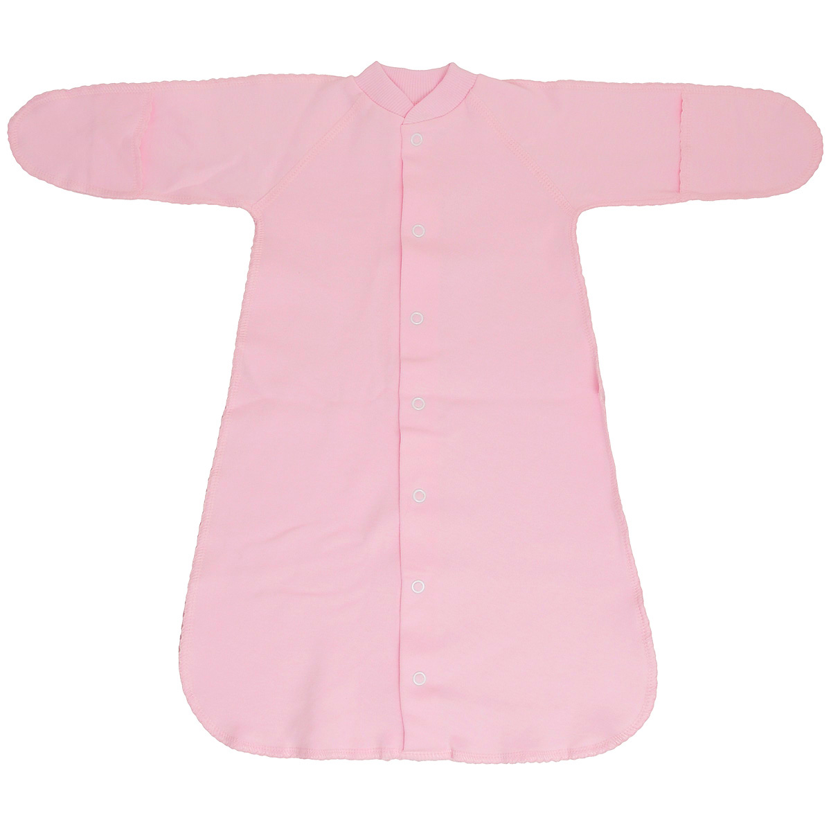 Спальный мешок унисекс Фреш стайл, цвет: розовый. 37-528. Размер 50, 0-1месяц