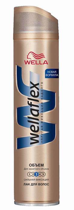 Wellaflex Лак для волос Длительная поддержка объема, сильная фиксация, 250 млWF-81145210 Wellaflex Лак для волос Длительная поддержка объема, сильная фиксация, 250 млWF-81145210Лак для волос Wellaflex Длительная поддержка объема сильной фиксации обеспечивает упругую фиксацию и заметный объем прически до 24 часов. Формула Запас Объема и гибкости образует на волосах структуру, которая, пружиня, помогает поддерживать длительный объем прически. Не склеивает волосы. Помогает сохранить эластичность волос и защитить их от УФ-лучей. Характеристики:Объем: 250 мл. Производитель: Франция. Товар сертифицирован.