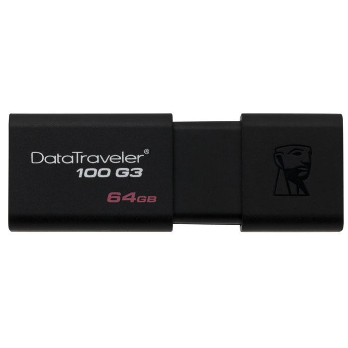 Kingston DataTraveler 100 G3 64GB USB 3.0 флэш-драйв