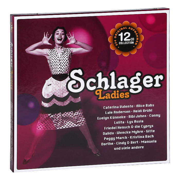 Schlager Ladies. 234 Original Aufnahmen (12 CD)