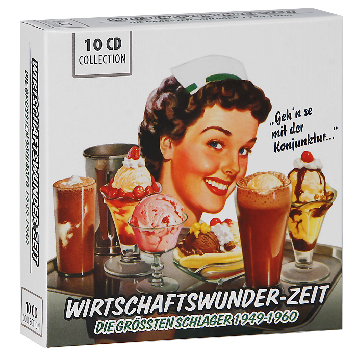 Wirtschaftswunder-Zeit. Die Grossten Schlager 1949-1960 (10 CD)