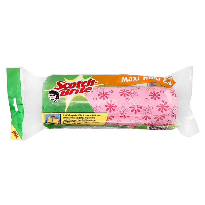 Салфетка универсальная Scotch-Brite, в рулоне, цвет: розовый, 3,5 м12227 Салфетка универсальная Scotch-Brite, в рулоне, цвет: розовый, 3,5 м12227Универсальная салфетка Scotch-Brite в рулоне идеально подходит для сухой и влажной уборки любых поверхностей. Салфетка легко отжимается, быстро сохнет и не впитывает неприятные запахи. Салфетка изготовлена из мягкого и долговечного материала. Имеет перфорированные линии отрыва, благодаря чему быстро и ровно отрывается. Допускается применение с моющими средствами и стирка в стиральной машине при температуре 60°C.Количество салфеток: 12 шт. Длина рулона: 3,5 м.