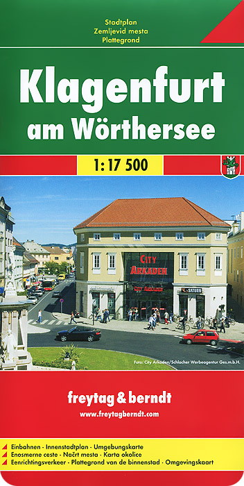 Klagenfurt am Worthersee: City Map