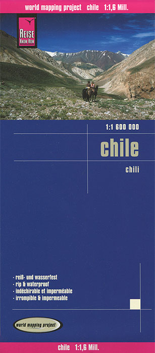 Chile. Карта