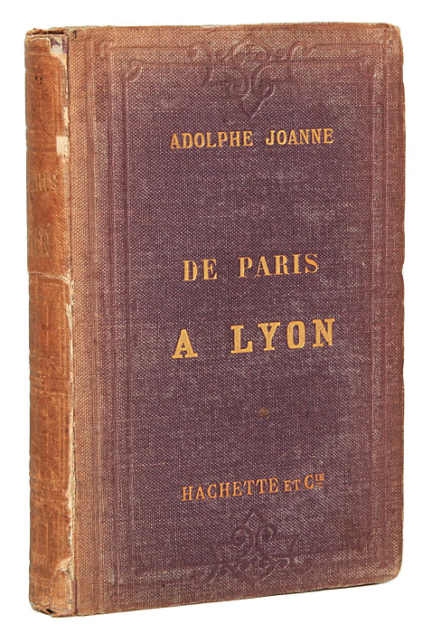 Из Парижа в Лион0120710 Из Парижа в Лион0120710Париж, 1866.Издательство Librairie Hachette Et Cie. Типографский переплет. Сохранность хорошая. Путеводитель по Франции (Париж - Лион) предлагает путешественникам маршруты, полные красот и чудес, сопровождая их исчерпывающей информацией и детальными советами, позволяющими туристу самостоятельно знакомиться с историей, традициями и культурой разных стран, осматривать достопримечательности, ходить по магазинам, наслаждаться местной кухней, планировать свой досуг.Включает 100 гравированных иллюстраций и карты.Для широкого круга читателей.Издание не подлежит вывозу за пределы Российской Федерации.