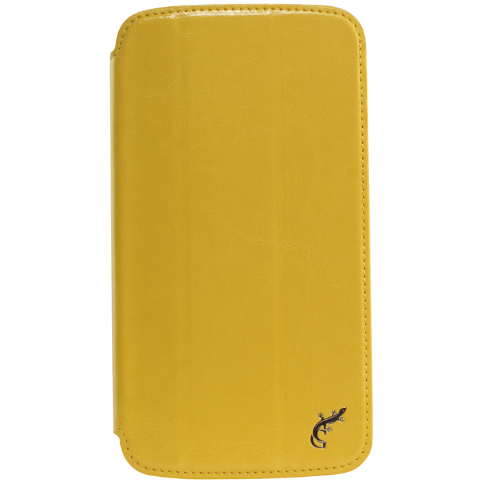 G-case Slim Premium чехол для Samsung Galaxy Mega 6.3, YellowGG-101 G-case Slim Premium чехол для Samsung Galaxy Mega 6.3, YellowGG-101Стильный чехол-книжка G-case Slim Premium для Samsung Galaxy Mega 6.3 выполнен из высококачественной кожи и служит для защиты смартфона от царапин, пыли и падений. Чехол надежно фиксирует Ваш телефон, практически не утолщая его. В чехле G-Case Slim Premium все технические отверстия (под кнопки управления, разъем подключения гарнитуры, камеру) в точности выполнены по размерам и местоположению. Благодаря функции подставки Вы можете устанавливать смартфон в несколько положений.