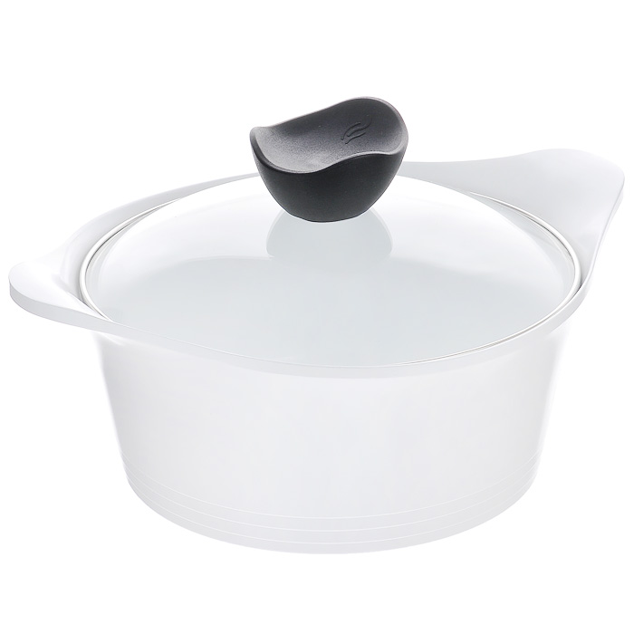 Кастрюля Frybest Fleur De Lys с крышкой, 2,4 л, цвет: белый. FDL-C20FDL-C20 Кастрюля Frybest Fleur De Lys с крышкой, 2,4 л, цвет: белый. FDL-C20FDL-C20Практичная и удобная кастрюля Frybest Fleur De Lys прекрасно подойдет приготовления различных каш, супов, соусов и других вкусных блюд. Кастрюля изготовлена из высококачественного литого алюминия с керамическим покрытием Ecolon как внутри, так и снаружи. Это покрытие является экологичным, так как состоит только из натуральных компонентов, таких как камень и песок. Благодаря этому в процессе приготовления пищи посуда не выделяет вредные вещества. Инновационное антипригарное покрытие позволяет готовить практически без масла и предохраняет продукты от пригорания. Слой анионов (отрицательно заряженных ионов) обладает антибактериальными свойствами. Они намного дольше сохраняют приготовленную пищу свежей. Также покрытие обладает непревзойденной прочностью и устойчивостью к царапинам, поэтому во время готовки можно использовать металлические аксессуары. Благодаря такому покрытию кастрюлю легко мыть после использования. Кастрюля имеет специальное утолщенное дно для идеальной теплопроводимости. Она очень быстро разогревается, экономя электроэнергию и время приготовления. Кастрюля оснащена двумя короткими ручками. В комплект входят силиконовые насадки для ручек, которые обеспечат безопасность. Также к кастрюле прилагается стеклянная крышка с удобной пластиковой ручкой.Кастрюля Frybest Fleur De Lys подходит для использования на всех типах плит, кроме индукционных. Также изделие можно мыть в посудомоечной машине.Кастрюля Frybest Fleur De Lys это:Изысканное белое керамическое покрытие.Уникальная запатентованная форма бобышки со встроенной системой паровыпуска.Силиконовые вставки на ручках.Эксклюзивный дизайн изделия. Характеристики:Материал: алюминий, пластик, стекло, силикон. Объем кастрюли:2,4 л. Внутренний диаметр кастрюли:20 см. Внешний диаметр кастрюли:22,5 см. Высота стенок кастрюли:9 см. Толщина дна:0,41 см. Размер упаковки:24 см х 12 см х 24 см. Производитель:Корея. Артикул:FDL-C20. Frybest представляет разноцветную линейку продукции Fleur De Lys. Элегантность, аристократизм и чистота этой серии от Frybest сделала ее настоящей жемчужиной коллекции. Благородный дизайн подчеркивается изысканным названием линейки. Fleur de Lys - символ французской королевской династии.