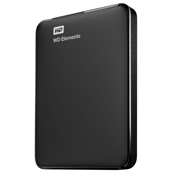 WD Elements Portable 1TB, USB 3.0 внешний жесткий диск (WDBUZG0010BBK-WESN)