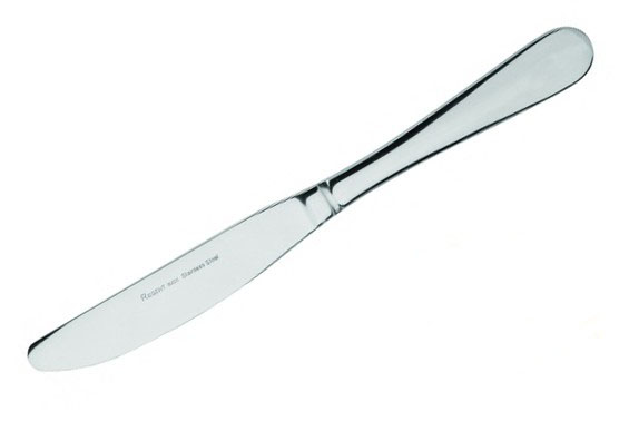 Столовый нож Regent Inox "Vita" выполнен из высококачественной нержавеющей стали с зеркальной полировкой. В комплекте - 2 ножа. Лезвия - зубчатые. Такие столовые ножи прекрасно украсят ваш праздничный стол и порадуют своим простым, но элегантным дизайном. Характеристики:Материал: нержавеющая сталь 18/10. Комплектация: 2 шт. Общая длина ножа: 22,5 см. Длина лезвия: 11,5 см. Артикул: 93-CU-VI-01.2.