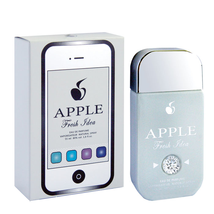 Apple Parfums Парфюмерная вода женская Fresh Idea, 55 мл41889 Apple Parfums Парфюмерная вода женская Fresh Idea, 55 мл41889Светлое дыхание, упоение свежестью утра, радостью предстоящих встреч! Кристальная чистота морозного воздуха, или игривый бег весеннего ветра, или дыхание морских просторов - каждый раз, согретый женской кожей, аромат будет рождать новые фантазии, но всегда с оттенками чистоты и прохлады! Эта чудесная мелодия построена на гармонии влажной, немного загадочной красоты лотоса в солнечных бликах цитрусов, как в лучах восходящего солнца.Для натур открытых, устремленных, мечтательных, которым аромат поможет обрести крылья!Классификация аромата: цветочно-водяной.Пирамида аромата:Основные ноты: груша, цитрусы, бамбук, лотос, черная смородина, мускус, зеленый чай. Характеристики:Объем: 55 мл. Производитель: Россия. Самый популярный вид парфюмерной продукции на сегодняшний день - парфюмерная вода. Это объясняется оптимальным балансом цены и качества - с одной стороны, достаточно высокая концентрация экстракта (10-20% при 90% спирте), с другой - более доступная, по сравнению с духами, цена. У многих фирм парфюмерная вода - самый высокий по концентрации экстракта вид товара, т.к. далеко не все производители считают нужным (или возможным) выпускать свои ароматы в виде духов. Как правило, парфюмерная вода всегда в спрее-пульверизаторе, что удобно для использования и транспортировки. Так что если духи по какой-либо причине приобрести нельзя, парфюмерная вода, безусловно, - самая лучшая им замена.Товар сертифицирован.