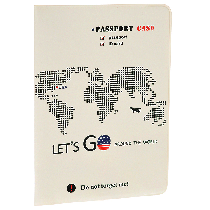 Обложка для паспорта Lets Go USA0401042 Обложка для паспорта Lets Go USA0401042Обложка для паспорта Lets Go USA не только поможет сохранить внешний вид ваших документов и защитит их от повреждений, но и станет стильным аксессуаром, идеально подходящим вашему образу. Яркая и оригинальная обложка подчеркнет вашу индивидуальность и изысканный вкус.Обложка для паспорта стильного дизайна может быть достойным и оригинальным подарком. Характеристики: Материал: ПВХ. Размер в сложенном виде: 9,5 см х 13 см. Изготовитель: Китай. Артикул: 0401042.