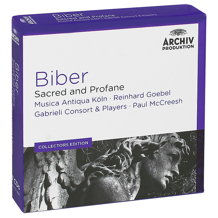 Musica Antiqua Koln Orchestra,Gabrieli Consort And Players Orchestra,Рейнхард Гебель,Пол Маккриш Biber. Sacred And Profane (7 CD) the mystery sonatas