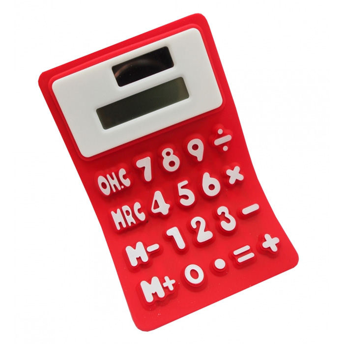 Калькулятор мягкий, цвет: красный. 002990002990 Калькулятор мягкий, цвет: красный. 002990002990Оригинальный мягкий калькулятор выполнен из силикона красного цвета. Несмотря на свой нестандартный вид и мягкость, он позволит вам без труда провести самые сложные вычисления за считанные секунды. Такой калькулятор станет забавным и практичным подарком - он украсит ваш рабочий стол и не затеряется среди бумаг. Характеристики: Материал: силикон. Цвет: красный. Размер калькулятора: 7 см х 11 см х 0,7 см. Размер упаковки: 7,5 см х 12 см х 1 см. Артикул: 002990.