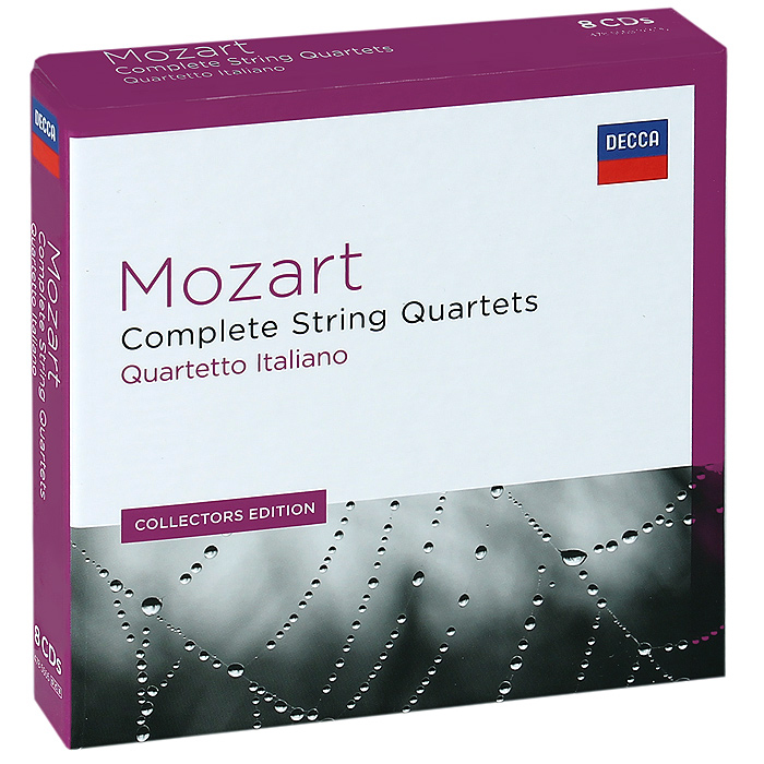 Quartetto Italiano. Mozart. Complete String Quartets (8 CD)