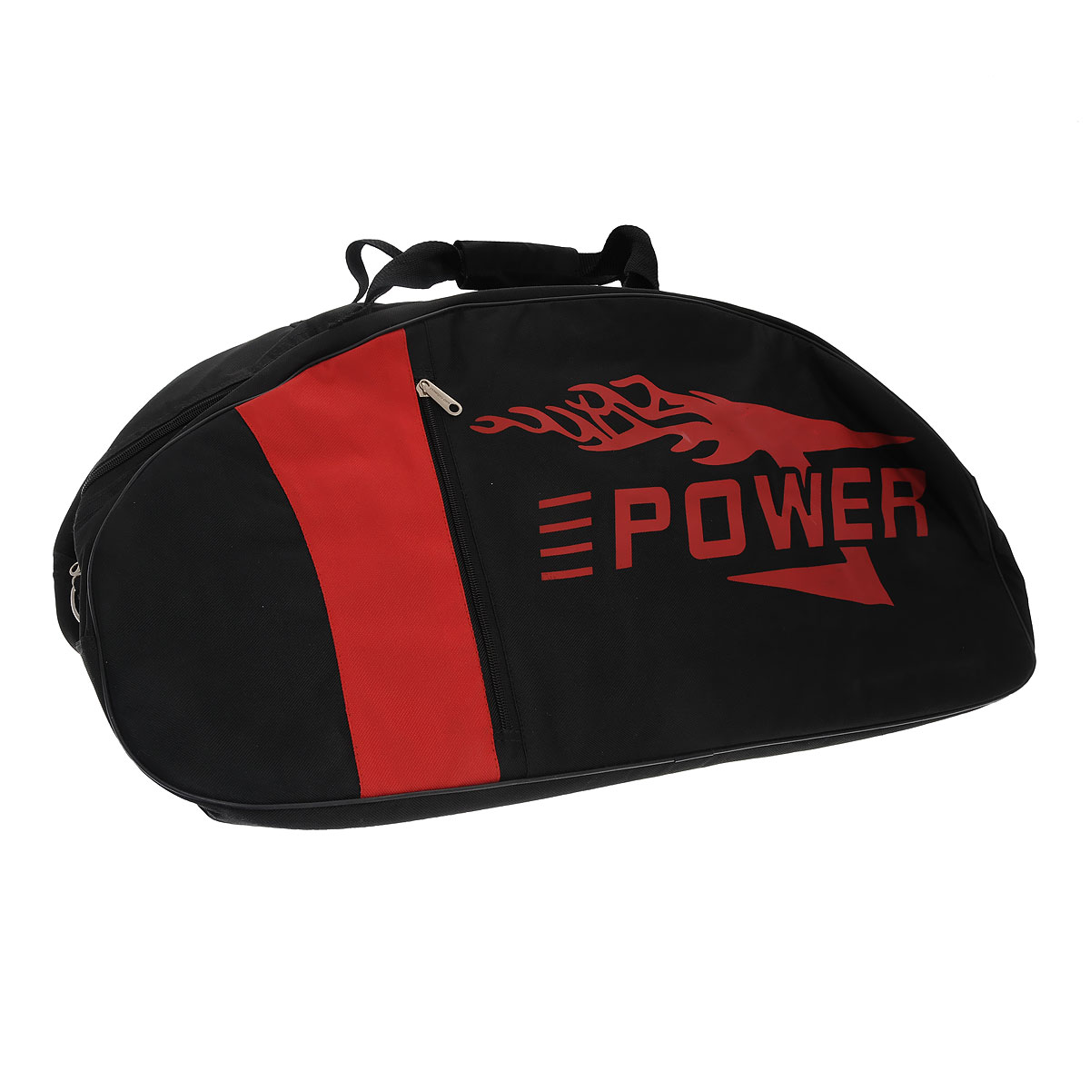 Сумка-чехол для детских джамперов Power, цвет: черный, красныйCarry bag Jr Сумка-чехол для детских джамперов Power, цвет: черный, красныйCarry bag JrСумка-чехол для детских джамперов Power - это вместительная сумка, в которой удобно переносить джамперы, комплект защиты и спортивную одежду для тренировок.Сумка выполнена из прочного материала черного и оранжевого цветов, содержит одно отделение и закрывается на застежку-молнию с двумя бегунками. Стенки сумки уплотнены, что поможет избежать повреждения оборудования при возможных ударах. С двух сторон на сумке расположены вертикальные прорезные карманы на застежках-молниях. Сумка оснащена двумя ручками для переноски и съемным плечевым ремнем, регулирующимся по длине. Характеристики:Материал: текстиль, пластик, металл. Размер: 64 см х 32 см х 22 см.
