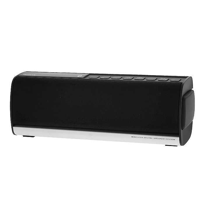 Aiwa BT-3000, Matte Black портативная АС5400 Aiwa BT-3000, Matte Black портативная АС5400Портативная акустическая система Aiwa BT-3000 позволяет воспроизводить любимую музыку с вашего устройства с помощью технологии Bluetooth. Данная модель имеет алюминиевое обрамление корпуса и удобные кнопки управления на верхней панели.Встроенные динамики: 2 x 40 мм + 70 мм пассивный сабвуфер