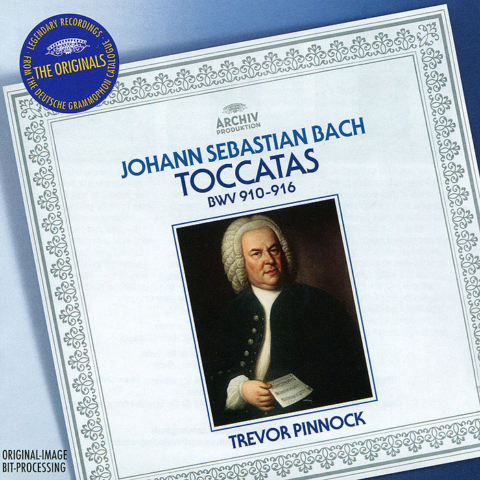 Trevor Pinnock. Bach. Toccatas BWV 910-916 (2 CD)