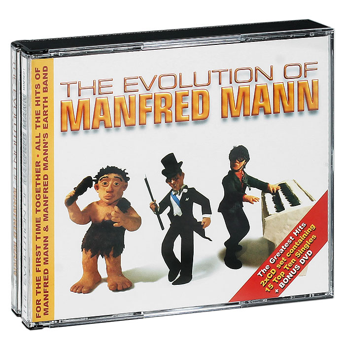 Manfred Mann. The Evolution Of Manfred Mann (2 CD + DVD)