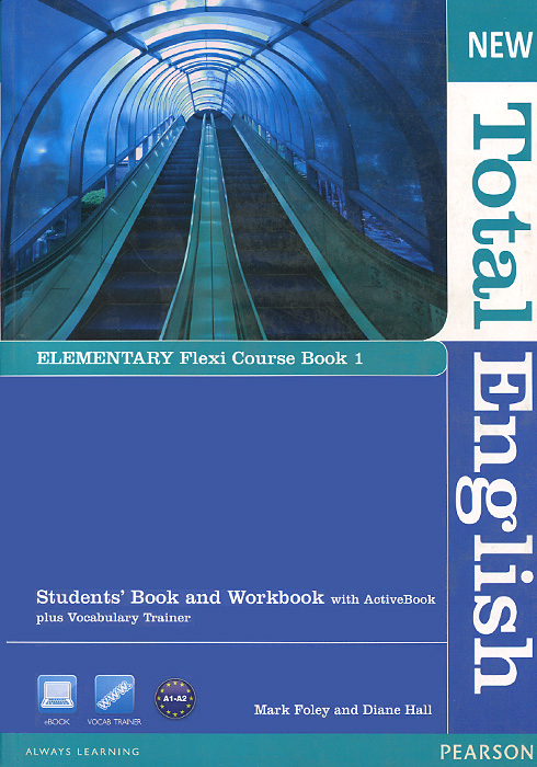 New Total English: Elementary: Flexi Course Book 1: Students' Book and Workbook with ActiveBook plus Vocabulary Trainer (+ DVD-ROM) new total english pre intermediate flexi course book 2 students book and workbook with active book plus vocabulary trainer dvd rom
