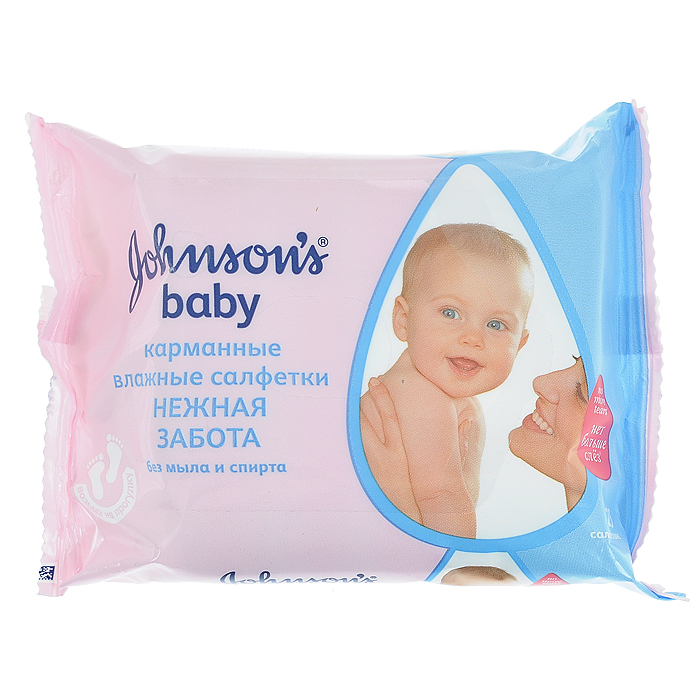 Johnsons baby Салфетки Нежная забота, карманные, 25 шт030142165 Johnsons baby Салфетки Нежная забота, карманные, 25 шт030142165Карманные салфетки Johnsons baby Нежная забота бережно очищают нежную детскую кожу и заботятся о ней, где бы вы ни находились. Они настолько деликатны, что могут использоваться для всего тела малыша, и даже для чувствительной области вокруг глазок. Салфетки пропитаны увлажняющим лосьоном с формулой нет больше слез, который на 97% состоит из чистейшей воды. Характеристики: Количество салфеток: 25 шт. Размер упаковки: 14 см х 10 см х 4 см. Производитель: Италия. Товар сертифицирован.