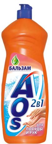 Жидкость для мытья посуды AOS Бальзам, 1 л401-3 Жидкость для мытья посуды AOS Бальзам, 1 л401-3Жидкость для мытья посуды AOS Бальзам не только эффективно удаляет любые загрязнения даже в холодной воде, но и бережно воздействует на кожу рук. Благодаря новой сбалансированной формуле средство отлично пенится, придает посуде кристальный блеск, после ополаскивания не оставляет разводов. Характеристики: Объем: 1 л. Артикул: 401-3. Товар сертифицирован.