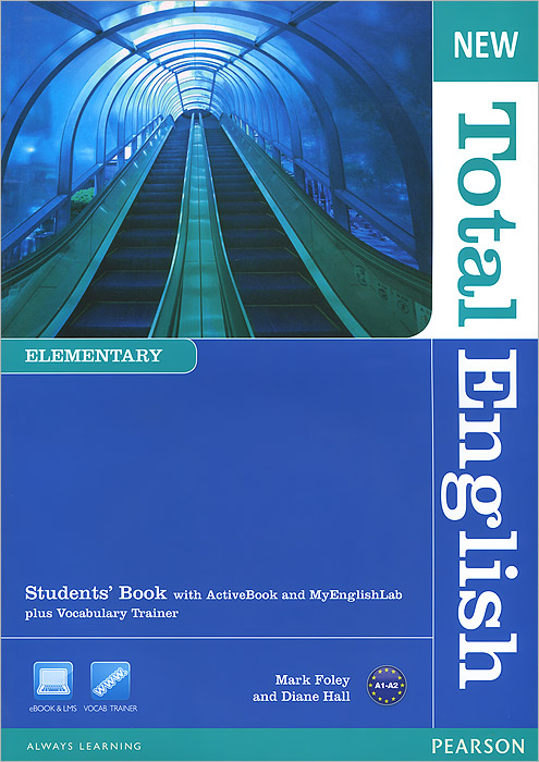 New Total English: Elementary Level: Student's Book with ActiveBook and MyEnglishLab plus Vocabulary Trainer (+ CD-ROM) clare a new total english intermediate workbook with key cd