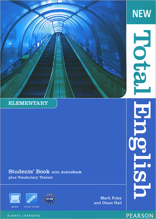 New Total English: Elementary Level: Student's Book with ActiveBook plus Vocabulary Trainer (+ CD-ROM) clare a new total english intermediate workbook with key cd