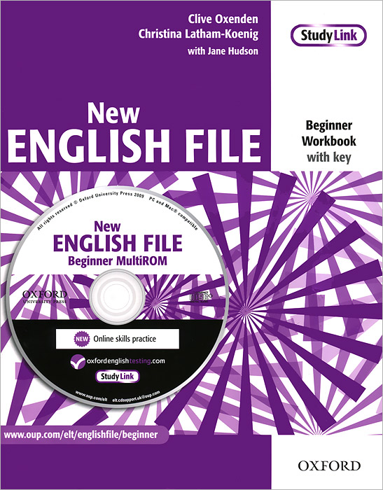 New English File: Beginner Workbook with Key (+ CD-ROM) new english file upper intermediate workbook with key booklet cd rom