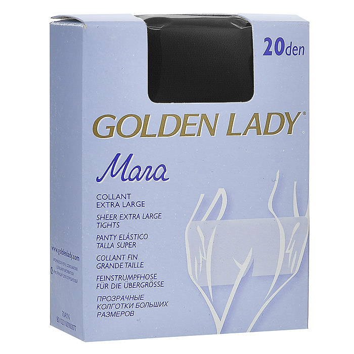 Колготки женские Golden Lady Mara 20, цвет: черный. SSP-001385. Размер XL