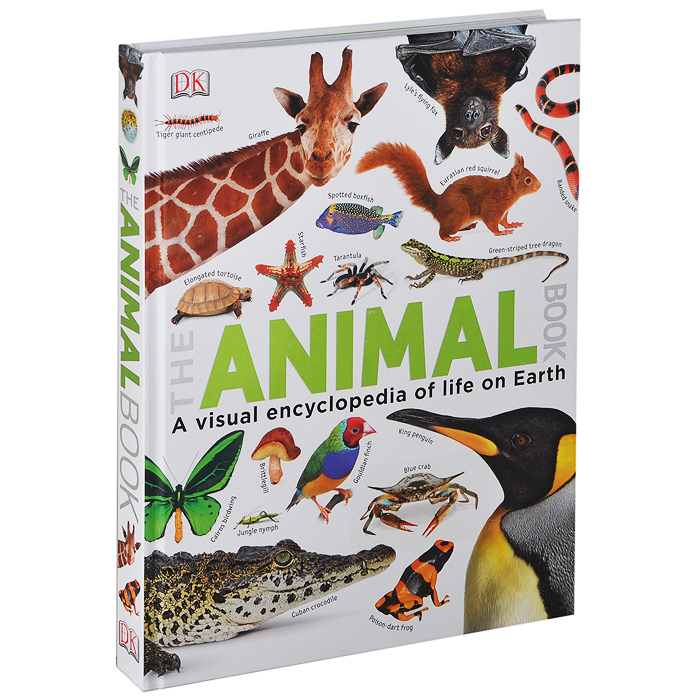 The Animal Book: A visual encyclopedia of life on Earth figure incredible biological encyclopedia of insecticidal plants 6pcs set