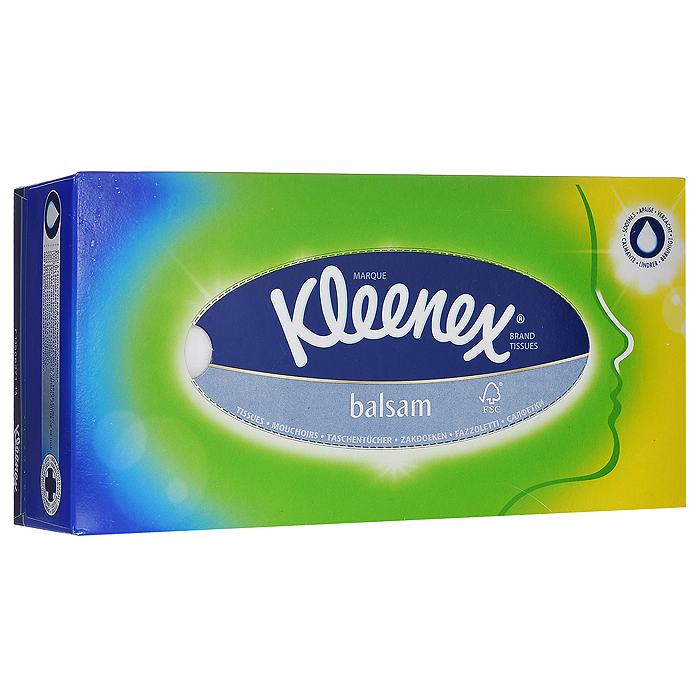 Kleenex Салфетки в коробке 