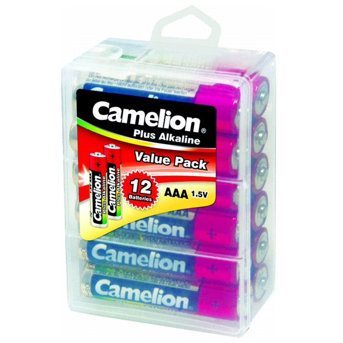 Camelion LR03-PBH12 Plus, 12 батареек,1.5В