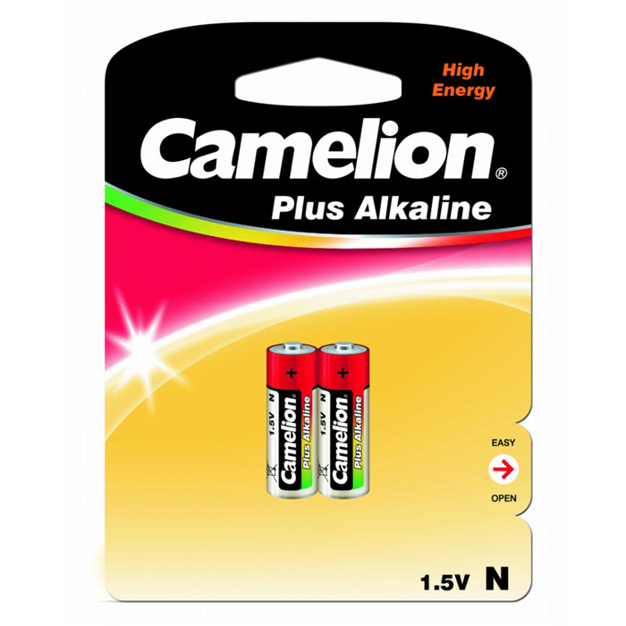 Camelion LR1-BP2, батарейка,1.5В, 2 шт2605 Camelion LR1-BP2, батарейка,1.5В, 2 шт2605Щелочные алкалиновые батарейки Camelion LR1-BP2 отличаются долгим сроком работы, подходят для -аудио -видео техники, а также другой электроники и бытовых приборов. Сделаны из качественных материалов.