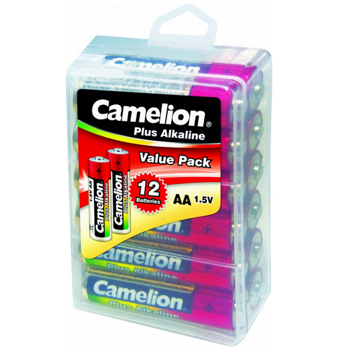 Camelion LR6-PBH12 Plus, батарейка,1.5В, 12 шт