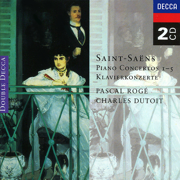 Pascal Roge, Charles Dutoit. Saint-Saens. Piano Concertos 1-5 (2 CD)