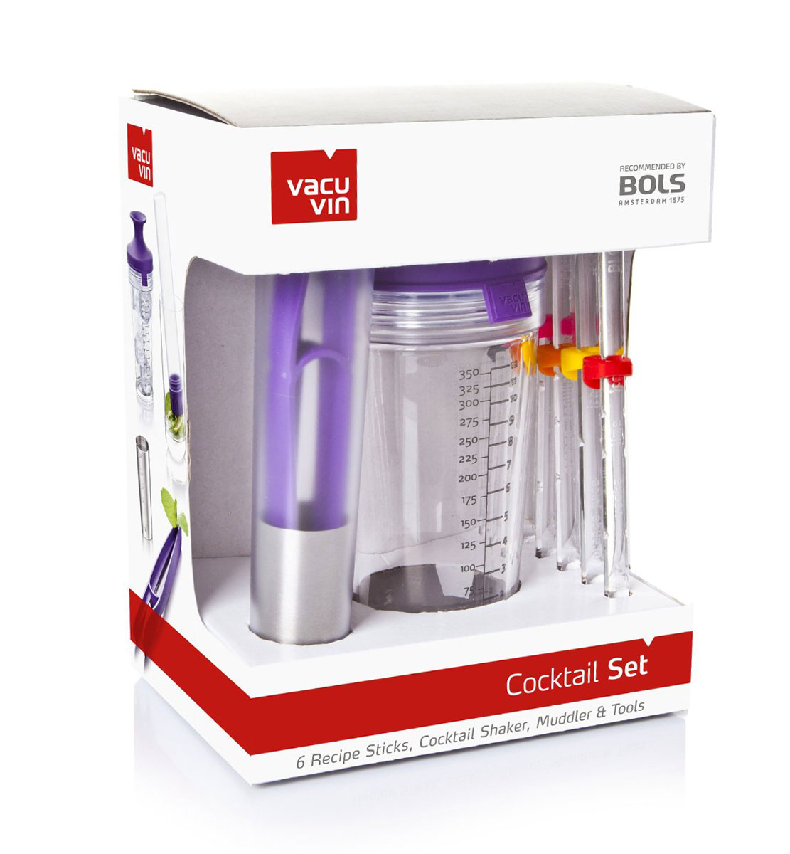 Фото Набор для приготовления коктейлей VacuVin "Cocktail Set". Покупайте с доставкой по России