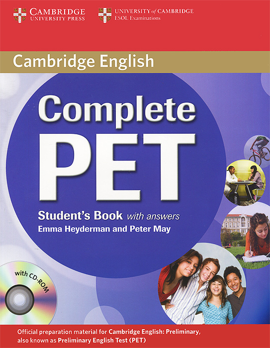 Complete PET: Student's Book with Answers (+ CD-ROM) cambridge vocabulary for pet with answers self study vocabulary practice cd