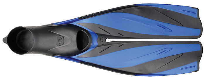 Ласты Tusa X-Pert Evolution с закрытой пяткой, цвет: синий. TS FF-19 BL. Размер 44/45