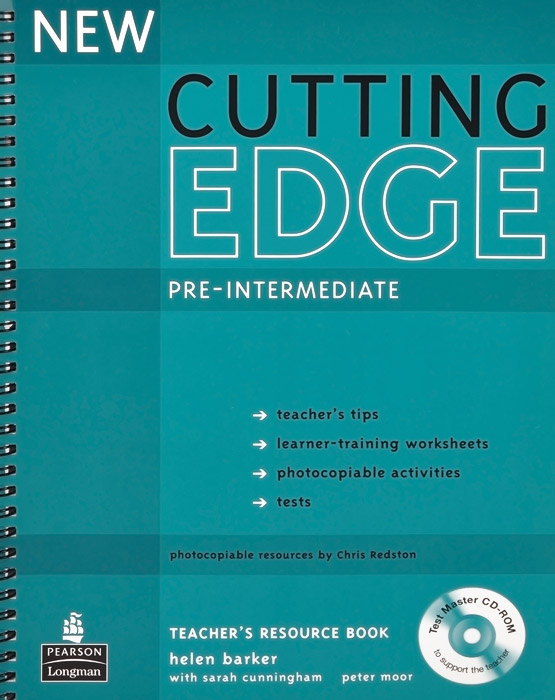New Cutting Edge: Pre-Intermediate: Teacher's Resource Book (+ CD-ROM) cutting edge upper intermediate students book dvd rom