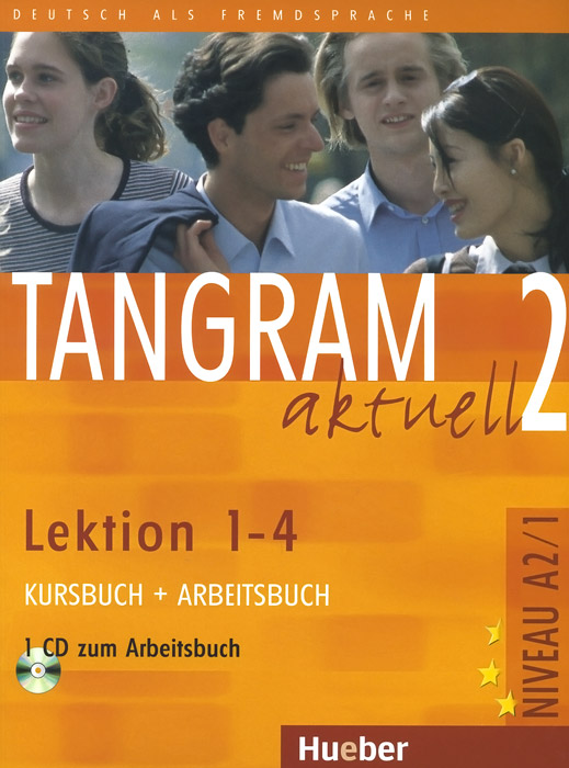 Tangram aktuell 2: Lektion 1-4: Kursbuch + Arbeitsbuch: + CD zum Arbeitsbuch (+ CD-ROM)