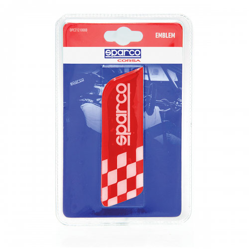 Эмблема с логотипом Sparco, самоклеящаяся, цвет: красный, белый. SPC/EMB-001 RDSPC/EMB-001 RD Эмблема с логотипом Sparco, самоклеящаяся, цвет: красный, белый. SPC/EMB-001 RDSPC/EMB-001 RDЭмблема с логотипом Sparco выполнена в фирменном дизайне Sparco и украшена рисунком в красно-белую шашечку. Это лакированная объемная эмблема с эффектом 3D. На поверхность эмблема надежно крепится при помощи самоклеящейся основы. Традиционно ее устанавливают на багажник автомобиля или любую другую плоскость кузова, но при желании ею можно украсить и интерьер автомобиля. Эмблема с логотипом Sparco подчеркнет динамичный характер автомобиля и придаст ему яркие и запоминающиеся черты. Характеристики: Материал: бумага. Цвет: красный, белый. Размер эмблемы: 12 см х 3,5 см. Размер упаковки: 18 см х 11,5 см х 1 см. Артикул: SPC/EMB-001 RD.