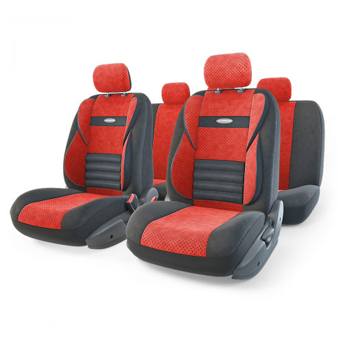 Набор ортопедических авточехлов Autoprofi Comfort Combo, велюр, цвет: черный, красный, 11 предметов. Размер M. CMB-1105 BK/RD (M)CMB-1105 BK/RD (M) Набор ортопедических авточехлов Autoprofi Comfort Combo, велюр, цвет: черный, красный, 11 предметов. Размер M. CMB-1105 BK/RD (M)CMB-1105 BK/RD (M)Ортопедические авточехлы Comfort Combo оснащены усиленной поддержкой плечевого пояса, которая способствует естественному положению спины при вождении. Объемные боковые вставки чехлов на уровне поясницы поддерживают туловище в поворотах, а рифленый поясничный профиль обеспечивает естественную осанку и снижает нагрузку с межпозвоночных дисков.Чехлы Comfort Combo выполнены из формованного велюра, который сочетает привлекательный внешний вид и хорошие дышащие свойства, позволяющие водителю и пассажирам чувствовать себя комфортно во время движения.Основные особенности авточехлов Comfort Combo:- боковая поддержка спины; - 3 молнии в спинке заднего ряда; - 3 молнии в сиденье заднего ряда; - карманы в спинках передних сидений; - крепление передних спинок липучками; - ортопедический поясничный упор; - поддержка плечевого пояса; - предустановленные крючки на широких резинках;- использование с боковыми airbag;- толщина поролона: 5 мм.Комплектация: - 1 сиденье заднего ряда; - 1 спинка заднего ряда; - 2 сиденья переднего ряда; - 2 спинки переднего ряда; - 5 подголовников; - набор фиксирующих крючков.