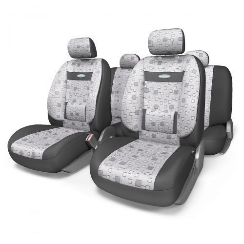 Набор ортопедических авточехлов Autoprofi Comfort, жаккард, цвет: элемент, 11 предметов. Размер M. COM-1105 Element (M)COM-1105 Element (M) Набор ортопедических авточехлов Autoprofi Comfort, жаккард, цвет: элемент, 11 предметов. Размер M. COM-1105 Element (M)COM-1105 Element (M)Эргономичные авточехлы Comfort изготовлены из плотного жаккарда - ткани сложного плетения, которая обладает высокой износостойкостью и необычной структурой. С помощью чехлов Comfort можно салону любого автомобиля придать индивидуальный и запоминающийся облик, в полной мере соответствующий вашему вкусу. Чехлы обладают объемной формой с развитой боковой поддержкой спины и поясничным упором, которые позволяют снизить нагрузку с позвоночника и сделать продолжительные поездки комфортными и приятными. Основные особенности авточехлов Comfort:- боковая поддержка спины; - 3 молнии в спинке заднего ряда; - 3 молнии в сиденье заднего ряда; - карманы в спинках передних сидений; - крепление передних спинок липучками; - ортопедический поясничный упор; - поддержка плечевого пояса; - предустановленные крючки на широких резинках;- использование с боковыми airbag; - толщина поролона: 5 мм.Комплектация: - 1 сиденье заднего ряда; - 1 спинка заднего ряда; - 2 сиденья переднего ряда; - 2 спинки переднего ряда; - 5 подголовников; - набор фиксирующих крючков.