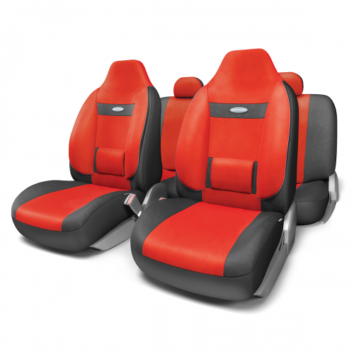Набор ортопедических авточехлов Autoprofi Comfort, для кресел с литыми подголовниками, велюр, цвет: черный, красный, 11 предметов. Размер MCOM-1105H BK/RD (M) Набор ортопедических авточехлов Autoprofi Comfort, для кресел с литыми подголовниками, велюр, цвет: черный, красный, 11 предметов. Размер MCOM-1105H BK/RD (M)Анатомическое авточехлы Comfort спроектированы специально для автомобильных кресел с литыми подголовниками. Встроенный поясничный упор и боковая поддержка спины чехлов придают передним креслам автомобиля эргономичную форму, за счет чего посадка водителя и пассажира становится более естественной и удобной. В качестве внешнего материала в чехлах Comfort используется жаропрочный велюр, который не электризуется и не выцветает на солнце. Основные особенности авточехлов Comfort:- боковая поддержка спины; - 3 молнии в спинке заднего ряда; - боковая поддержка спины; - карманы в спинках передних сидений; - крепление передних спинок липучками; - литые подголовники; - поясничный упор; - предустановленные крючки на широких резинках;- использование с боковыми airbag;- толщина поролона: 5 мм.Комплектация: - 1 сиденье заднего ряда; - 1 спинка заднего ряда; - 2 сиденья переднего ряда; - 2 спинки переднего ряда; - 3 подголовника; - набор фиксирующих крючков.