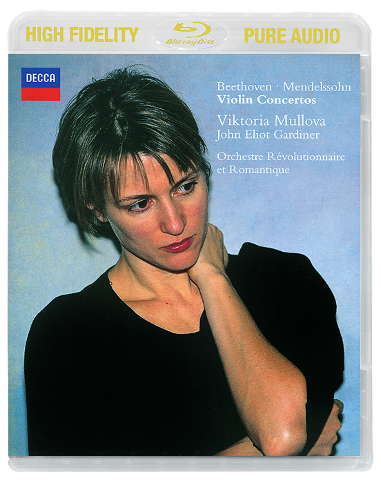 Viktoria Mullova, John Eliot Gardiner. Beethoven. Mendelssohn. Violin Concertos (Blu-Ray Audio)