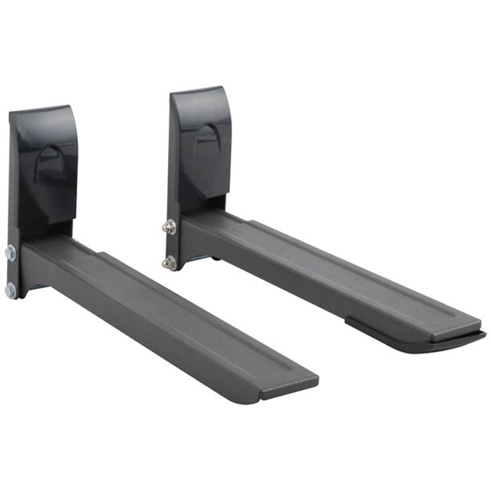 Kromax Micro-2, Grey кронштейн для СВЧ-печейMICRO-2grey Kromax Micro-2, Grey кронштейн для СВЧ-печейMICRO-2greyУниверсальные настенные кронштейны Kromax Micro-2 предназначены для размещения на них бытовых СВЧ печей. Конструкция креплений проста и удобна в установке и эксплуатации, а доступная цена делает их популярным у покупателя. Размеры опор или боковых зажимов регулируются в широких пределах, что позволяет использовать кронштейны для практически всех моделей бытовых СВЧ печей.В модели Kromax Micro-2 расстояние между опорами при монтаже может быть установлено по Вашему усмотрению. Это позволяет использовать данные крепления не только для микроволновых печей, но и для размещения различных устройств, например, принтеров, факсов, A/V систем и других предметов, вес и габариты которых превышают предельно допустимые для кронштейнов со стеклянными полками.