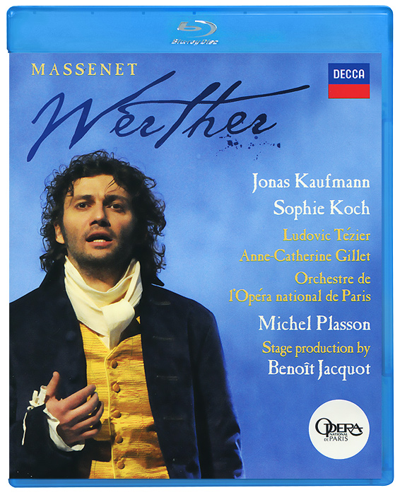 Jonas Kaufmann, Massenet: Werther (Blu-ray) jonas kaufmann bizet carmen puccini tosca gounod faust massenet werther 6 dvd
